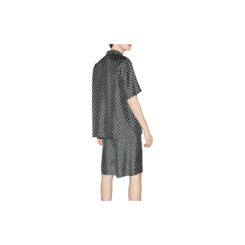 GUCCI Monogram Vacation Shirt-4