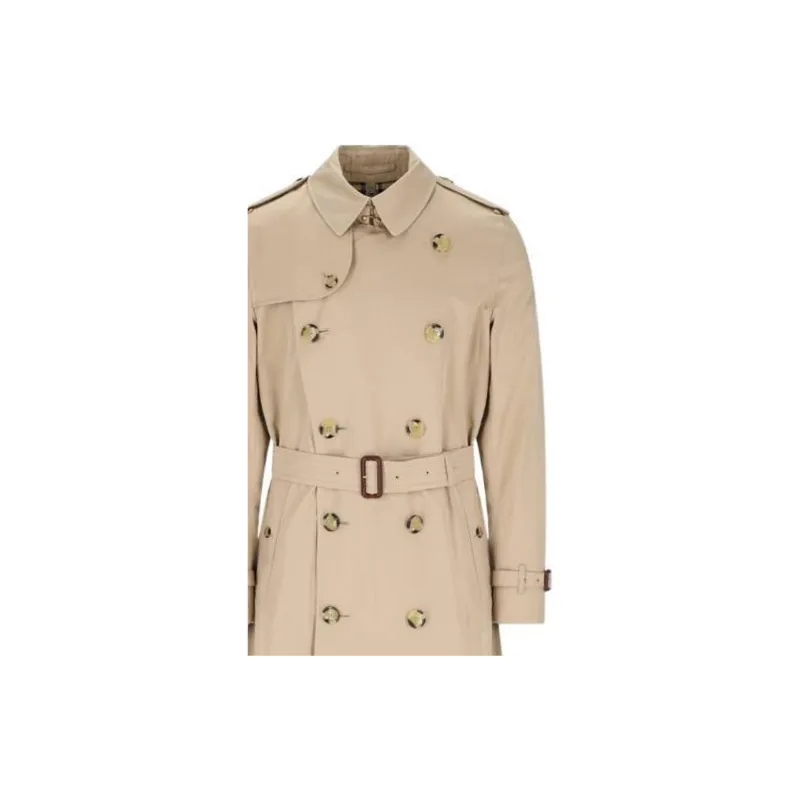 Burberry Kensington Double Breasted Trench Coat-5