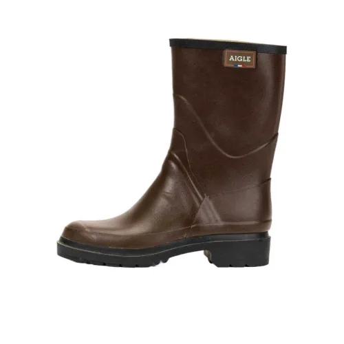 AIGLE Crew Chelsea Boots Men's Brown