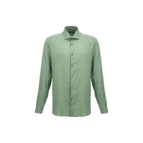 Ermenegildo Zegna Shirts Men Green