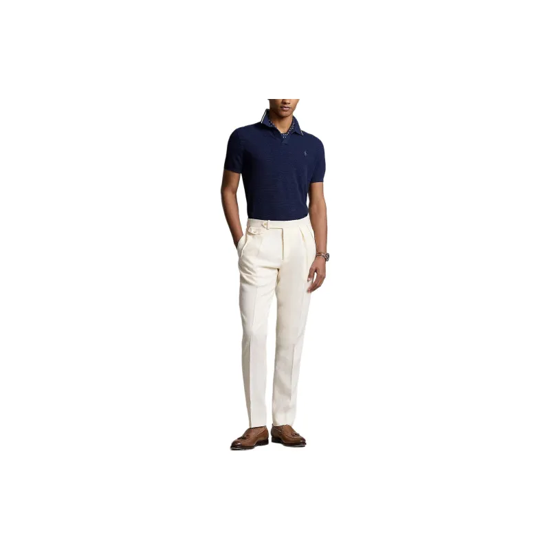 Polo Ralph Lauren Jonny Logo embroidered Textured Jumper-1