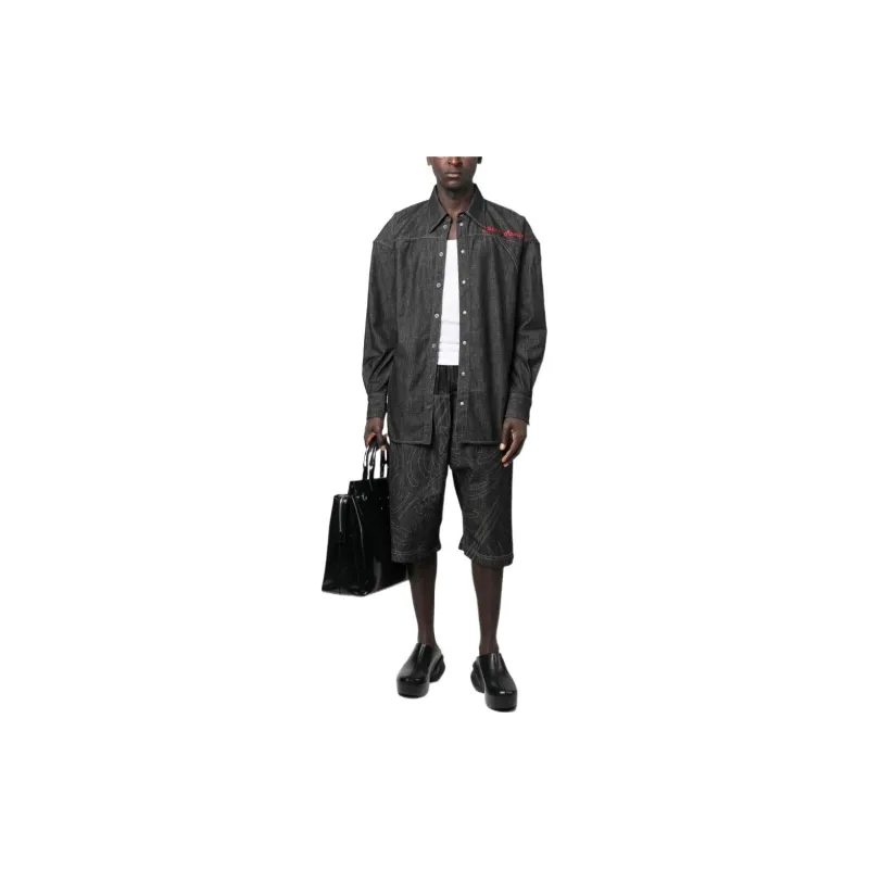 Vivienne Westwood Casual Shorts Men Black-1