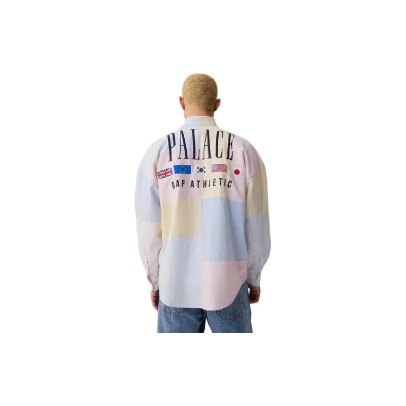 PALACE X GAP Drop Shoulder Oxford Shirt-2