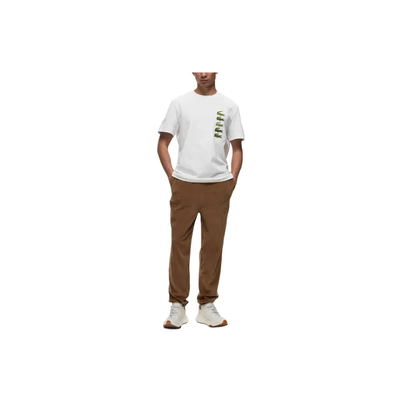 LACOSTE T Shirts Men White-1