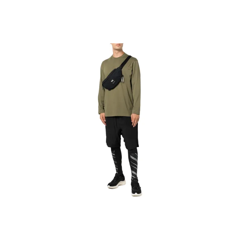 Y 3 T Shirts Men Olive Green-1