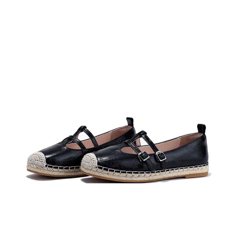 BELLALILY Flat Shoes Espadrilles Women's-8