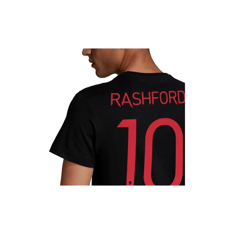 Adidas MANCHESTER UNITED THEATRE OF DREAMS Soccer Jersey Men's Black-4