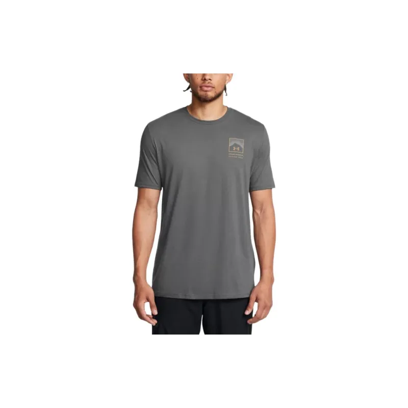 Under Armour Fog Mountains Short Sleeve T-Shirt Men's Gray-2