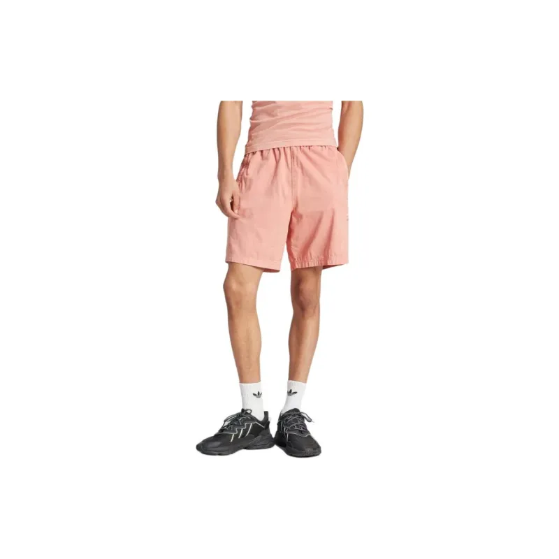 Adidas Trefoil Essentials+ Dye Woven Shorts Casual Shorts Men's Pink-2