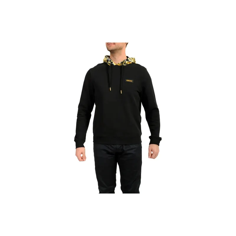 VERSACE Printed Hood Sweatshirt-2