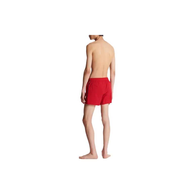 BALMAIN Logo print Swim Shorts-4