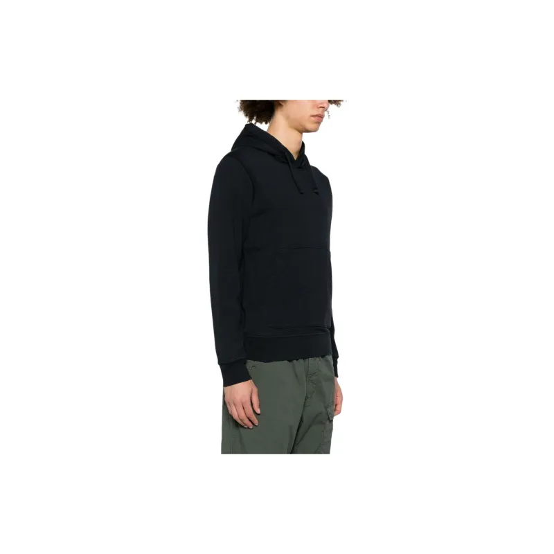 STONE ISLAND Logo Patch Drawstring Hoodie-3