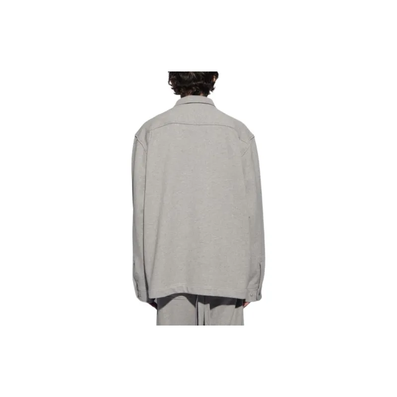 Givenchy Logo Embroidered Fleece Shirt-6