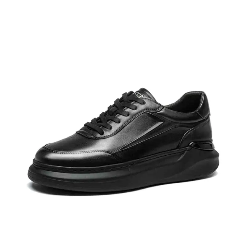 Satchi Lightweight Low Top Casual Shoes Men's Black-0