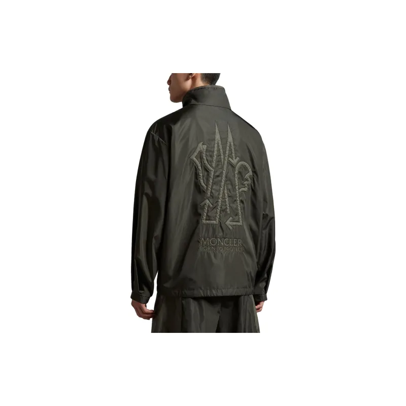 Moncler SS23 BORN TO PROTECT Series Jackets Coats Men's Dark Green-3