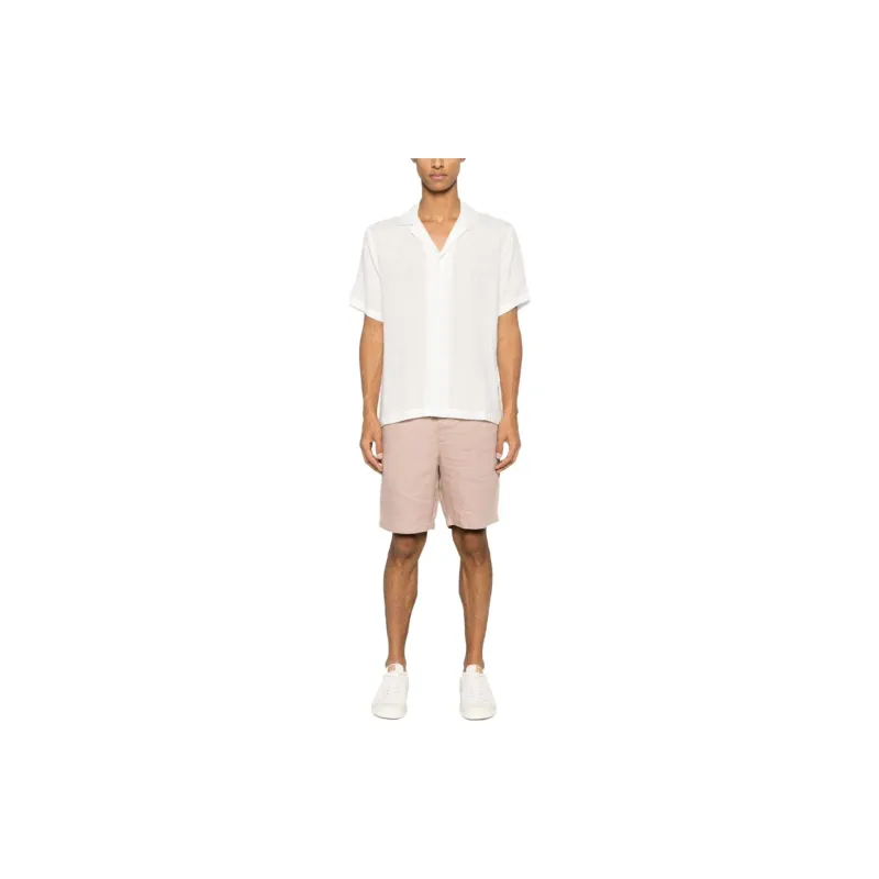 Orlebar Brown Maitan Short sleeved Linen Shirt-2