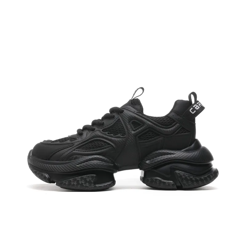 CARDANRO Slip-Resistant Low-Top Year Of The Dragon Individual Design Chunky Sneakers Women's-1