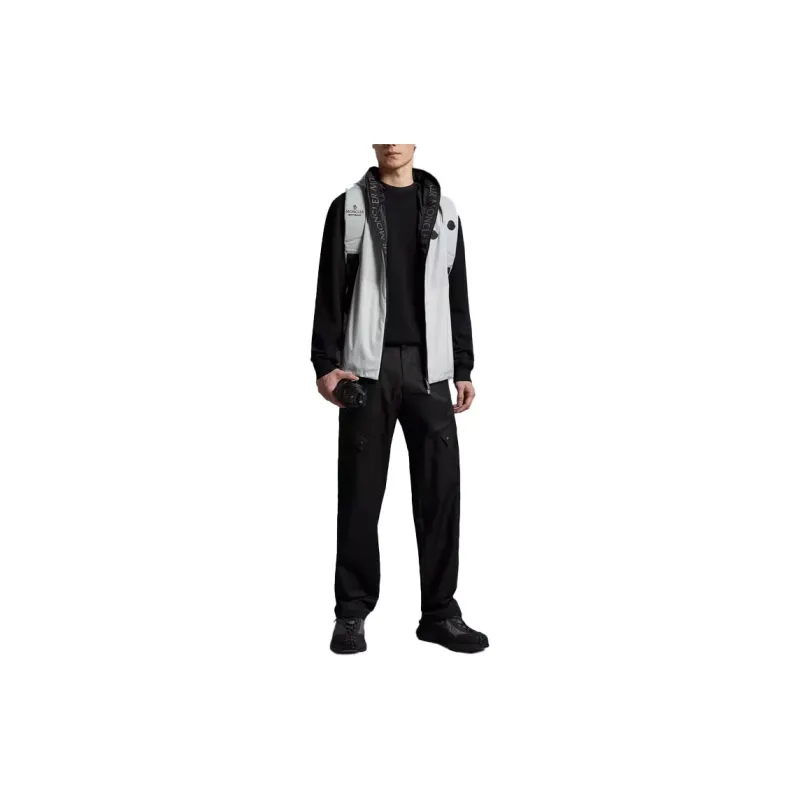 Moncler Vests Men White-1