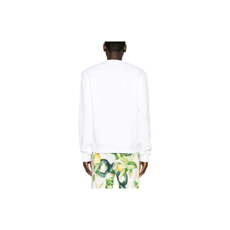 Roberto Cavalli Logo embroidered Cotton Sweatshirt-2