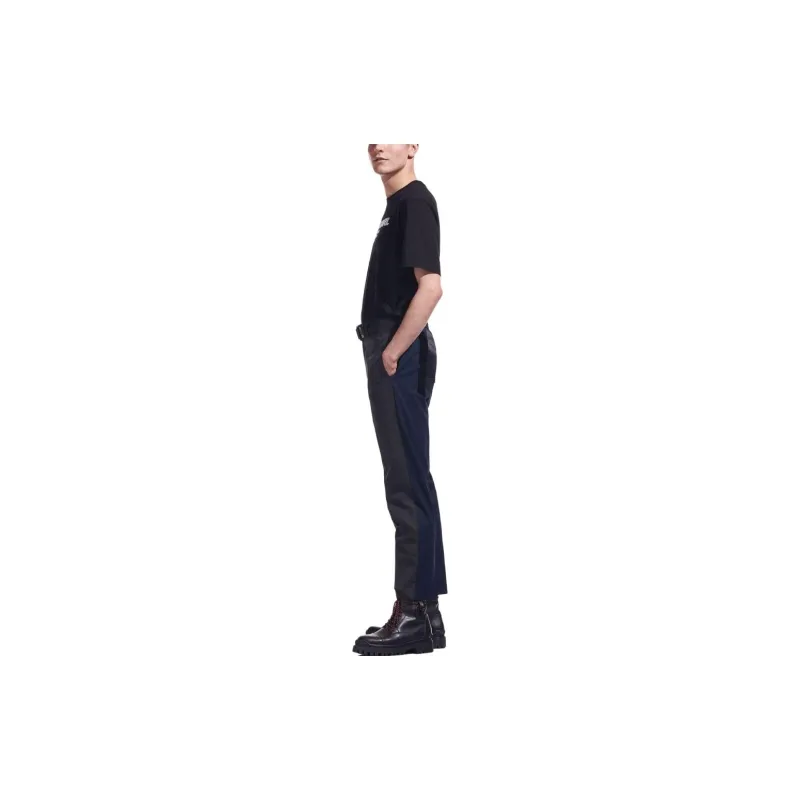 KARL LAGERFELD x Cara Delevingne Casual Pants Men's Navy-3
