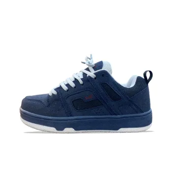 XLAIII Anti Slip Wear Resistant Low Top Skateboard Shoes Unisex Blue