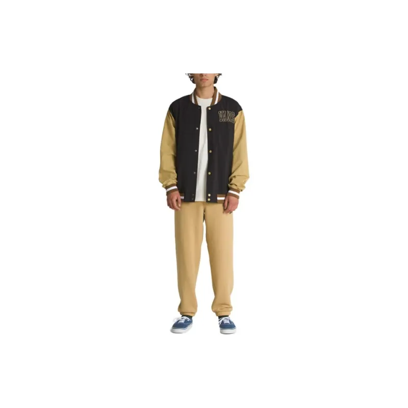 Vans Athletic Prep Bomber Jacket Jackets Coats Men's Black-3