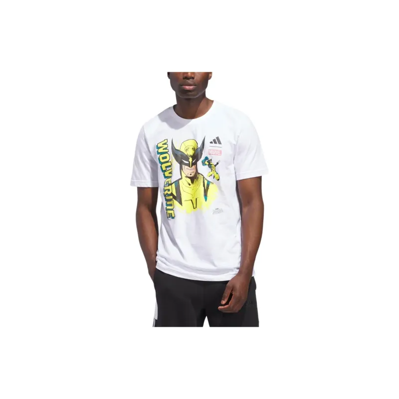 Adidas Free Shipping With AdiClub Marvel Graphic Tee-1