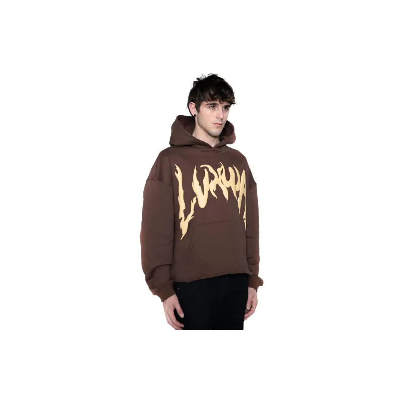 LVXWA Sweatshirts Unisex Brown-5