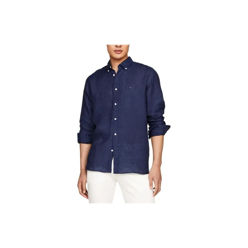 Tommy Hilfiger Dyed Linen Shirt-3