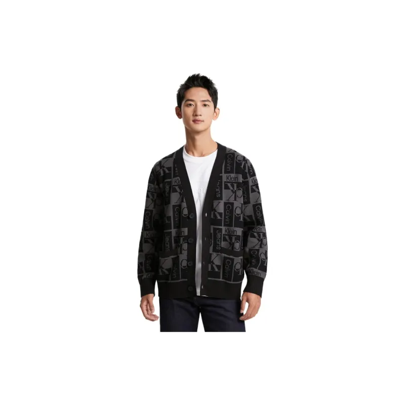 CALVIN KLEIN Knitwear Men's Space Black-2