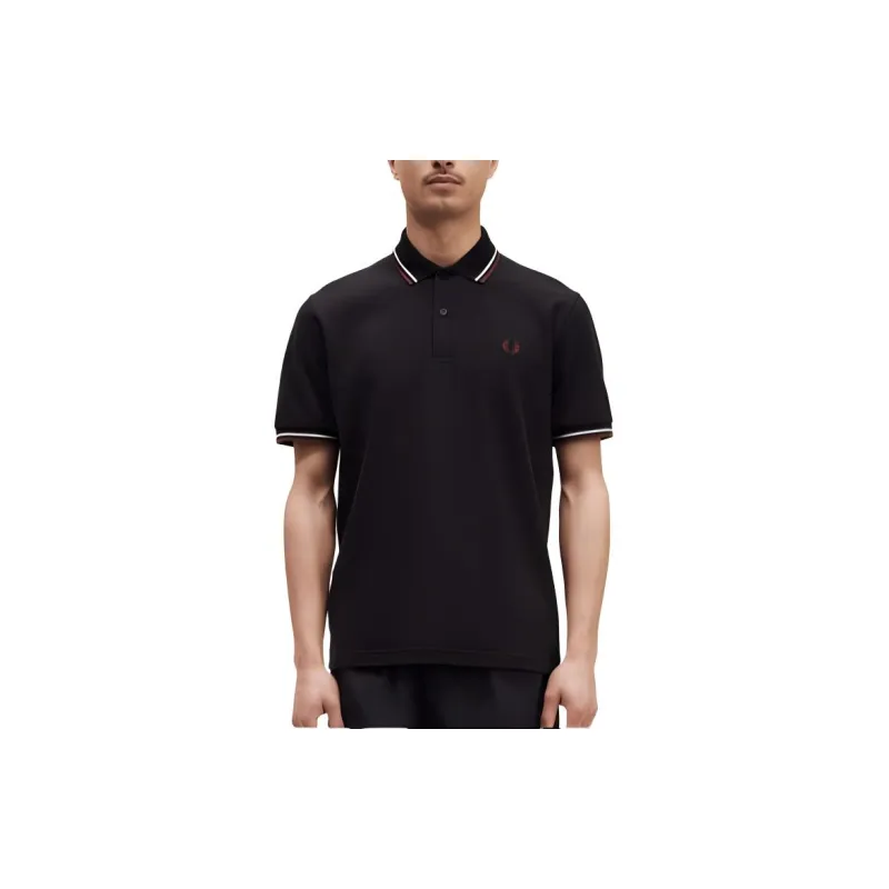 FRED PERRY Logo embroidered Polo Shirt-4