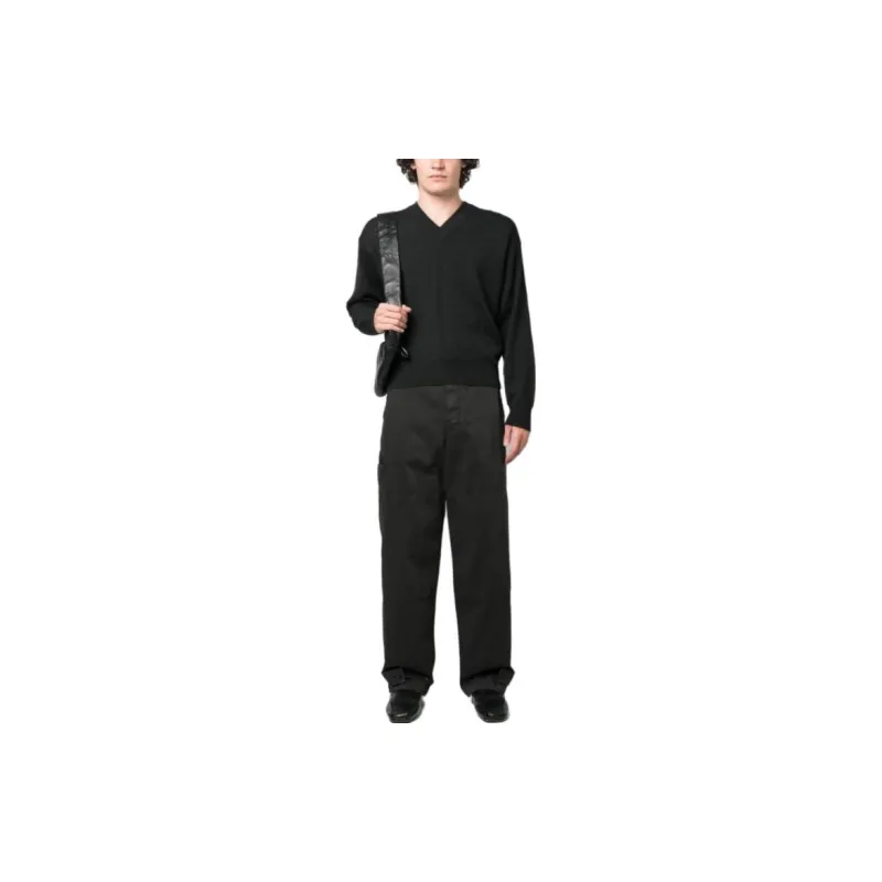 Lemaire V neck Knitted Jumper-3