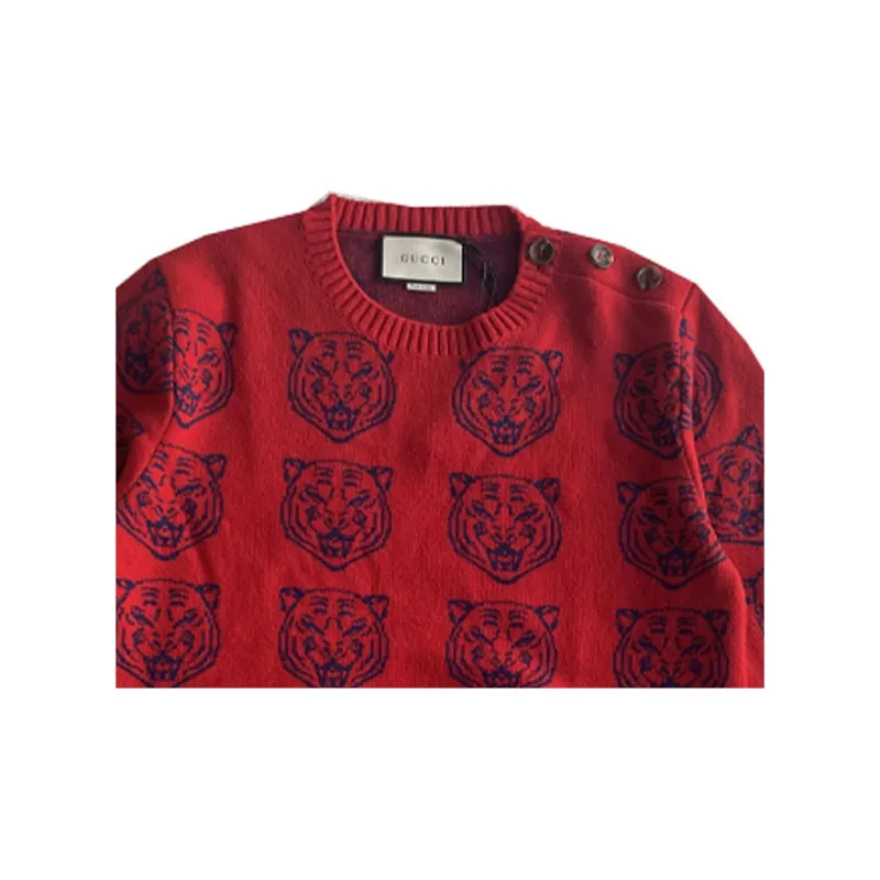 GUCCI Sweaters Men Red-2