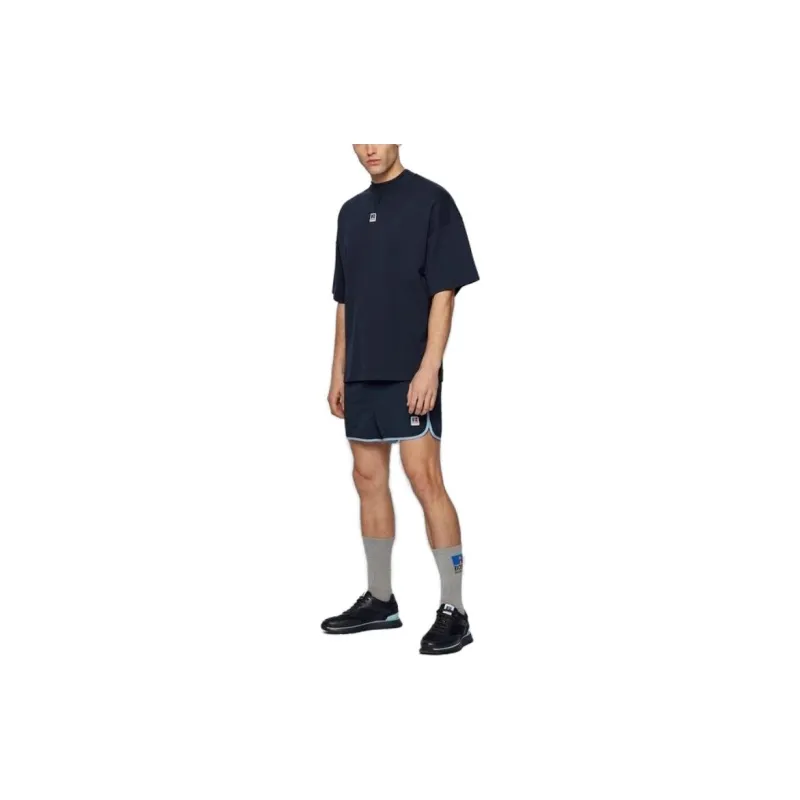 HUGO BOSS x Russell Athletic T Shirt Men's Marine Blue-2
