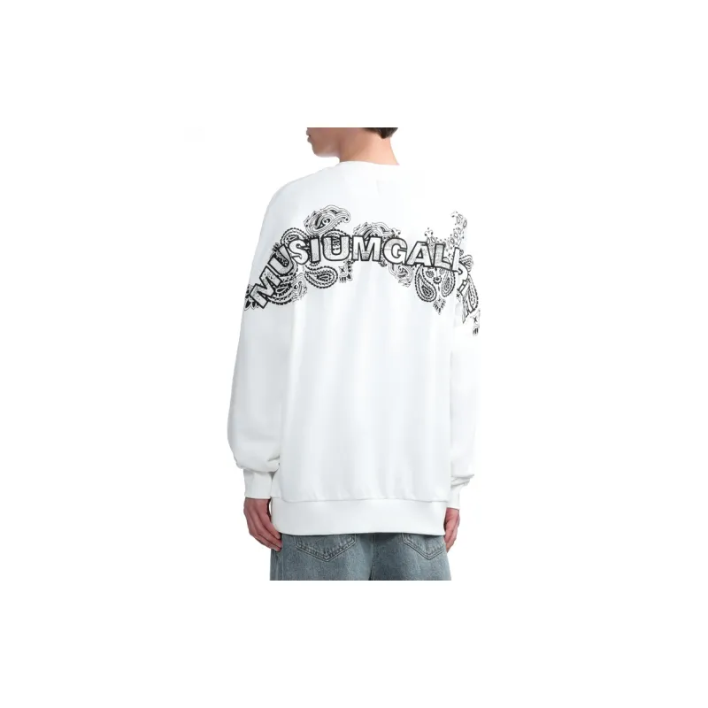 MUSIUM DIV Embroidered Cotton Sweatshirt-3