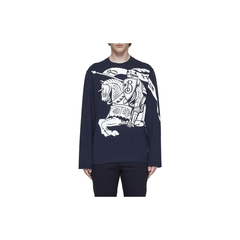 Burberry Ekd Printed Crewneck Sweatshirt-1