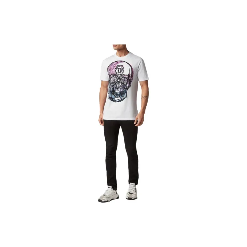 PHILIPP PLEIN Ss Skull Round neck T shirt-1