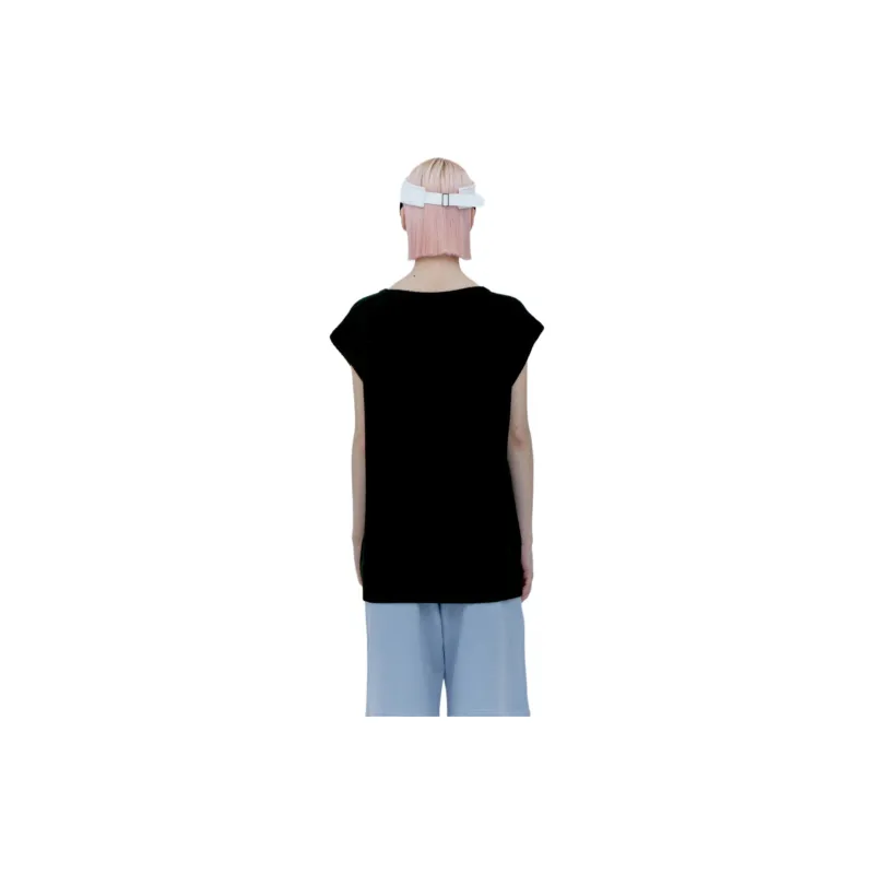 Rest&Recreation OVERSIZED V-NECK KNIT VEST Vest Unisex BLACK/Black-5