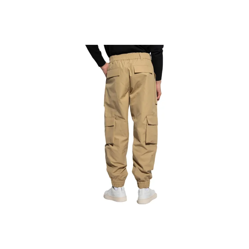 Alexander McQueen Cotton Cargo Trousers-2