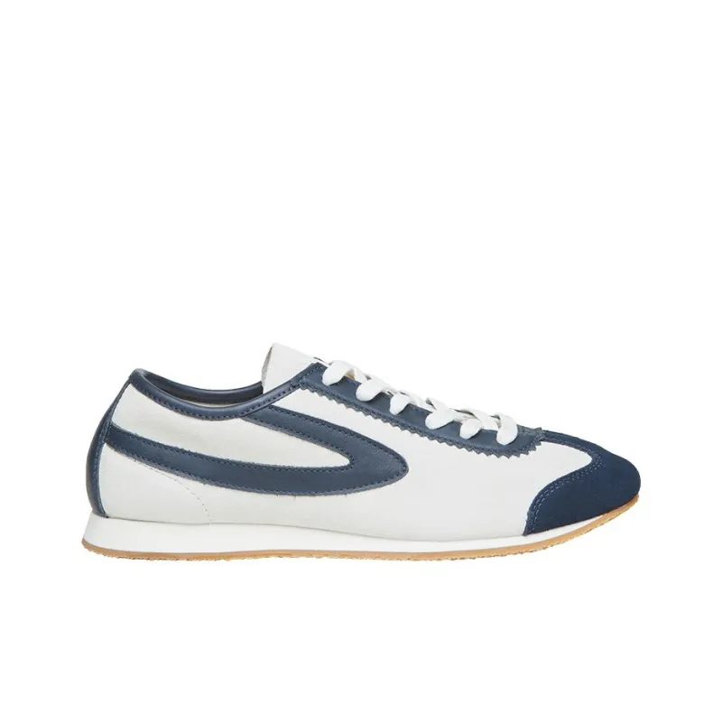 Norman Walsh Abrasion Resistant Breathable Low Top Running Shoes Unisex Beige Blue-1