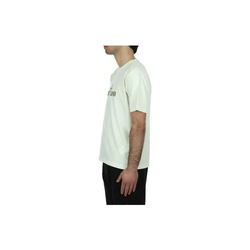 STONE ISLAND SS23 T Shirt Men's Beige Green-2
