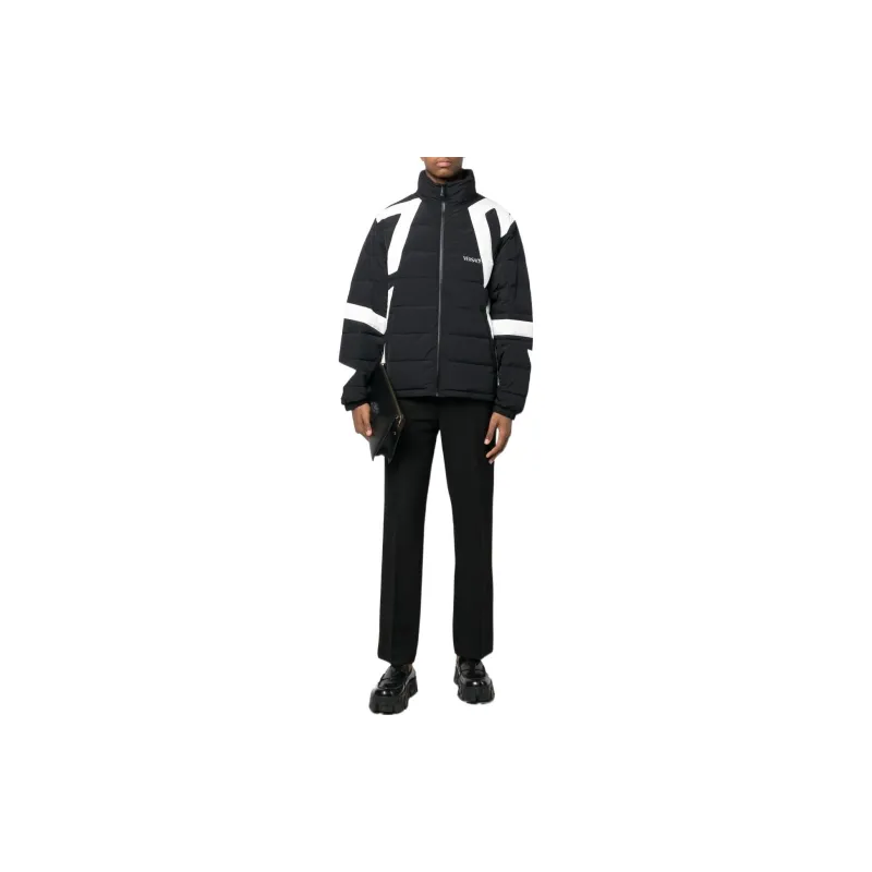 VERSACE Jackets Men Black-2
