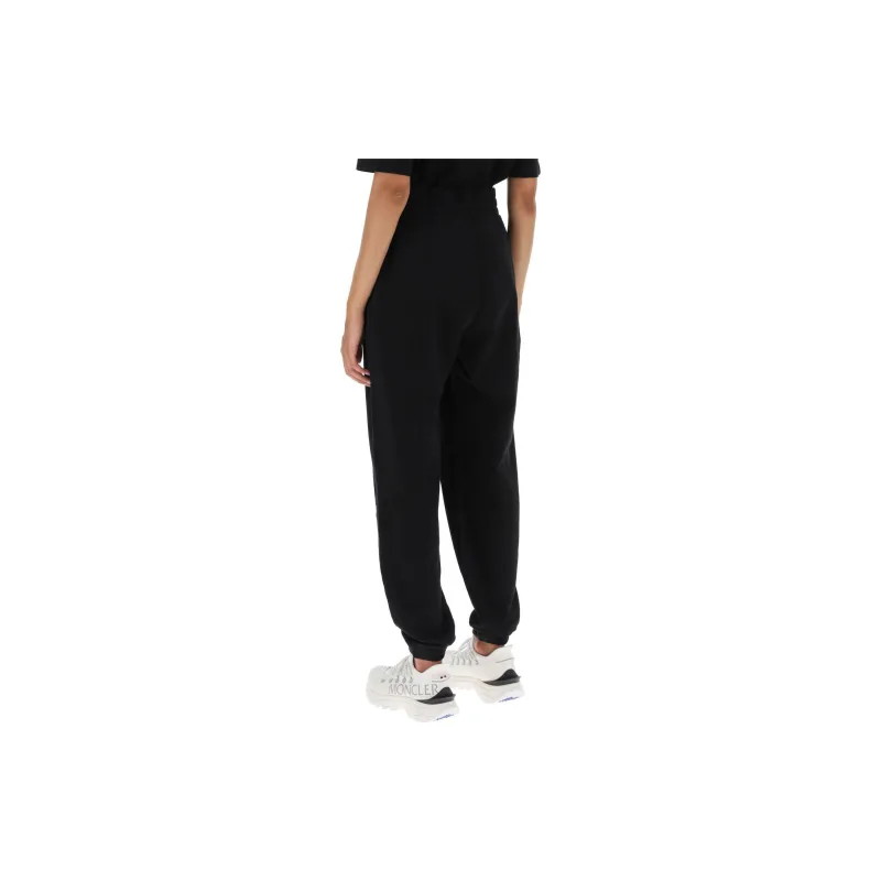 Moncler Logo Printed Drawstring Jogging Trousers-2