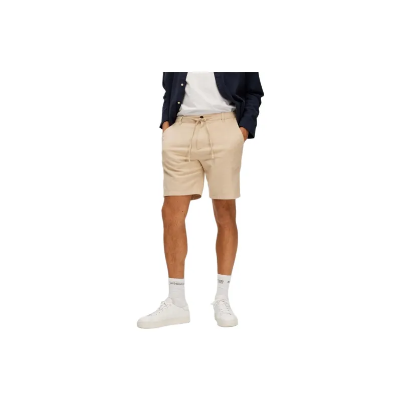 SELECTED Casual Shorts Men's Light Umber-3