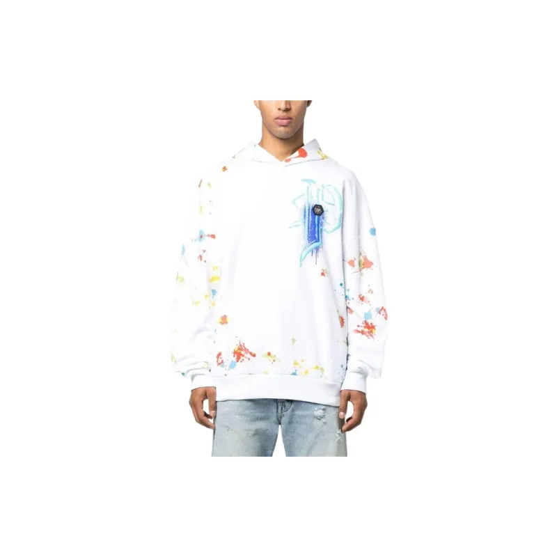PHILIPP PLEIN Logo Printed Hoodie-1