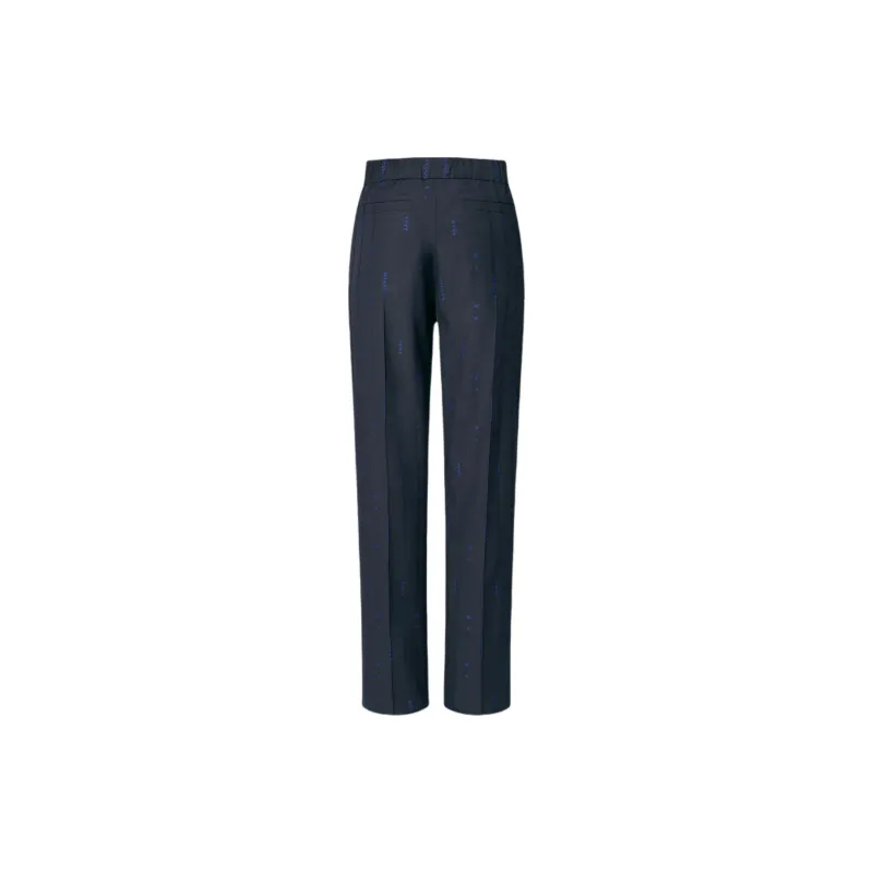 LOUIS VUITTON Tailored Wool Drawstring Pants-1