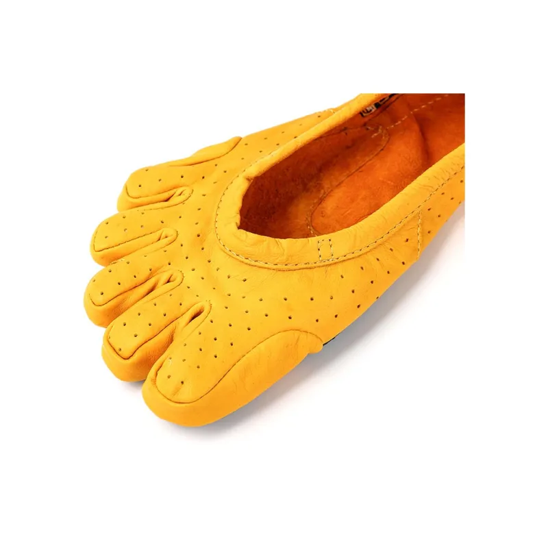 Vibram Five Fingers Shoes Slip Resistant Breathable Lightweight Training Shoes Women's Yellow Yoga-2