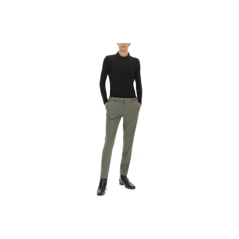PT Pantaloni Torino Casual Pants Men's Green-3