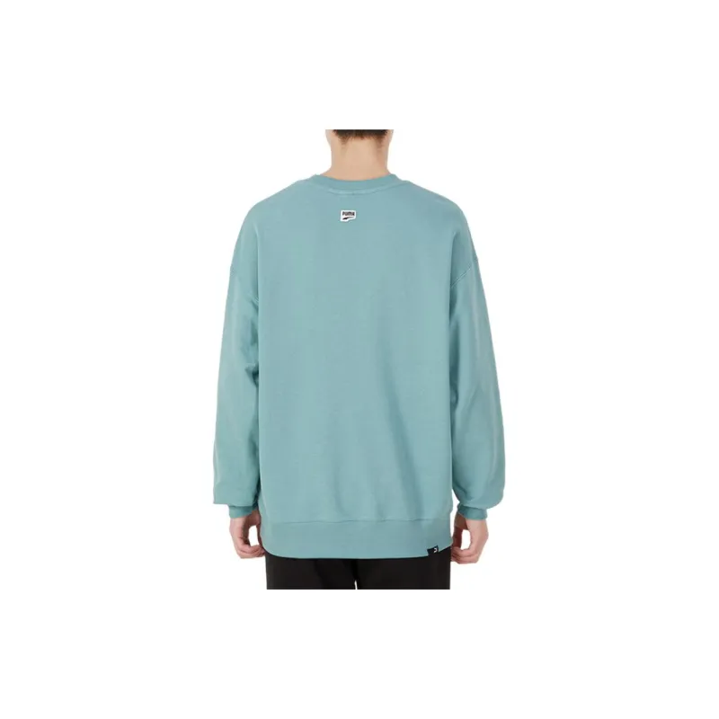PUMA Manchester City Sweatshirts Men Ore Blue-3