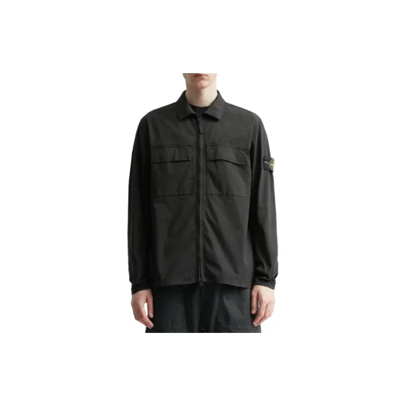 STONE ISLAND Jacket Men's Black-2